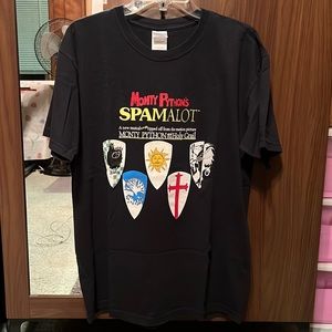 Monty Python’s Spamalot Broadway Tee T Shirt - Size Large